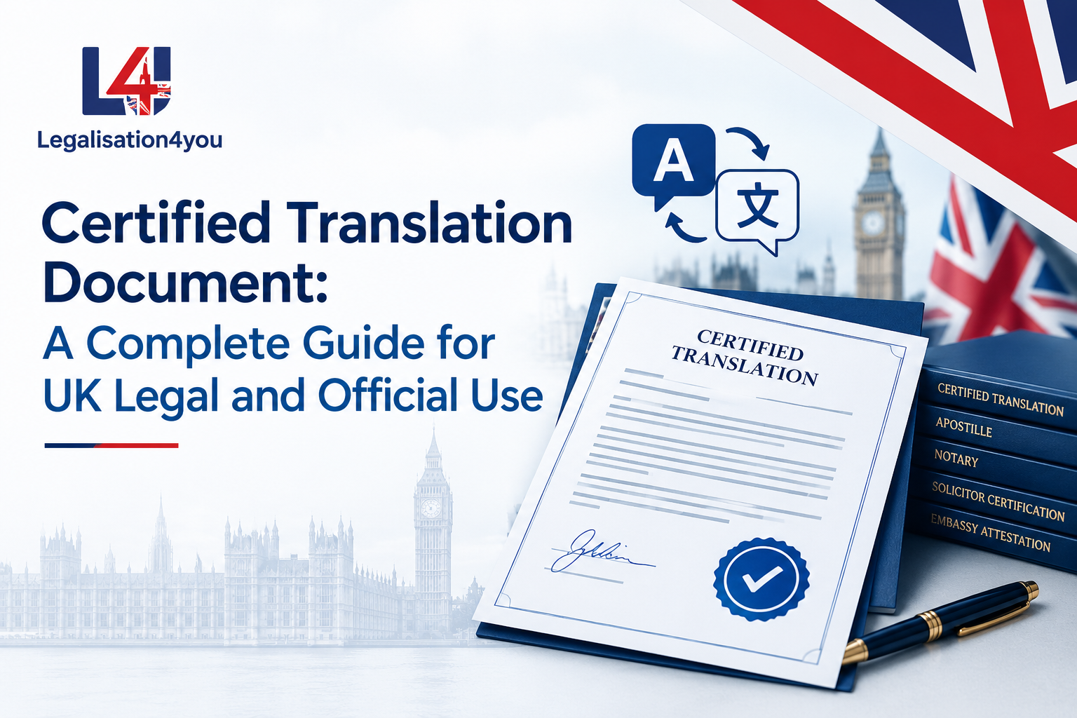 Certified Translation Document: A Complete Guide for UK Legal and Official Use